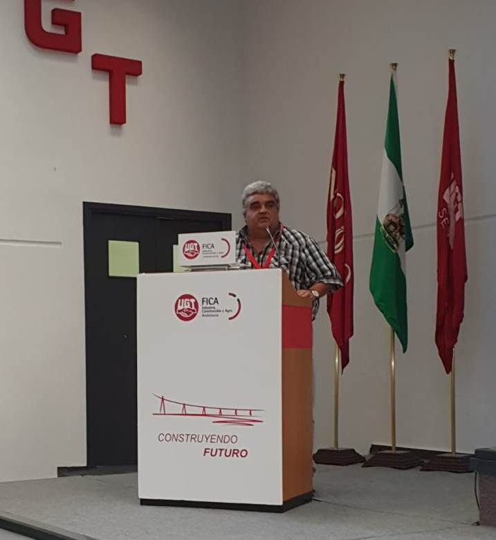Manuel Ponce es elegido por unanimidad Secretario General de UGT FICA Sevilla